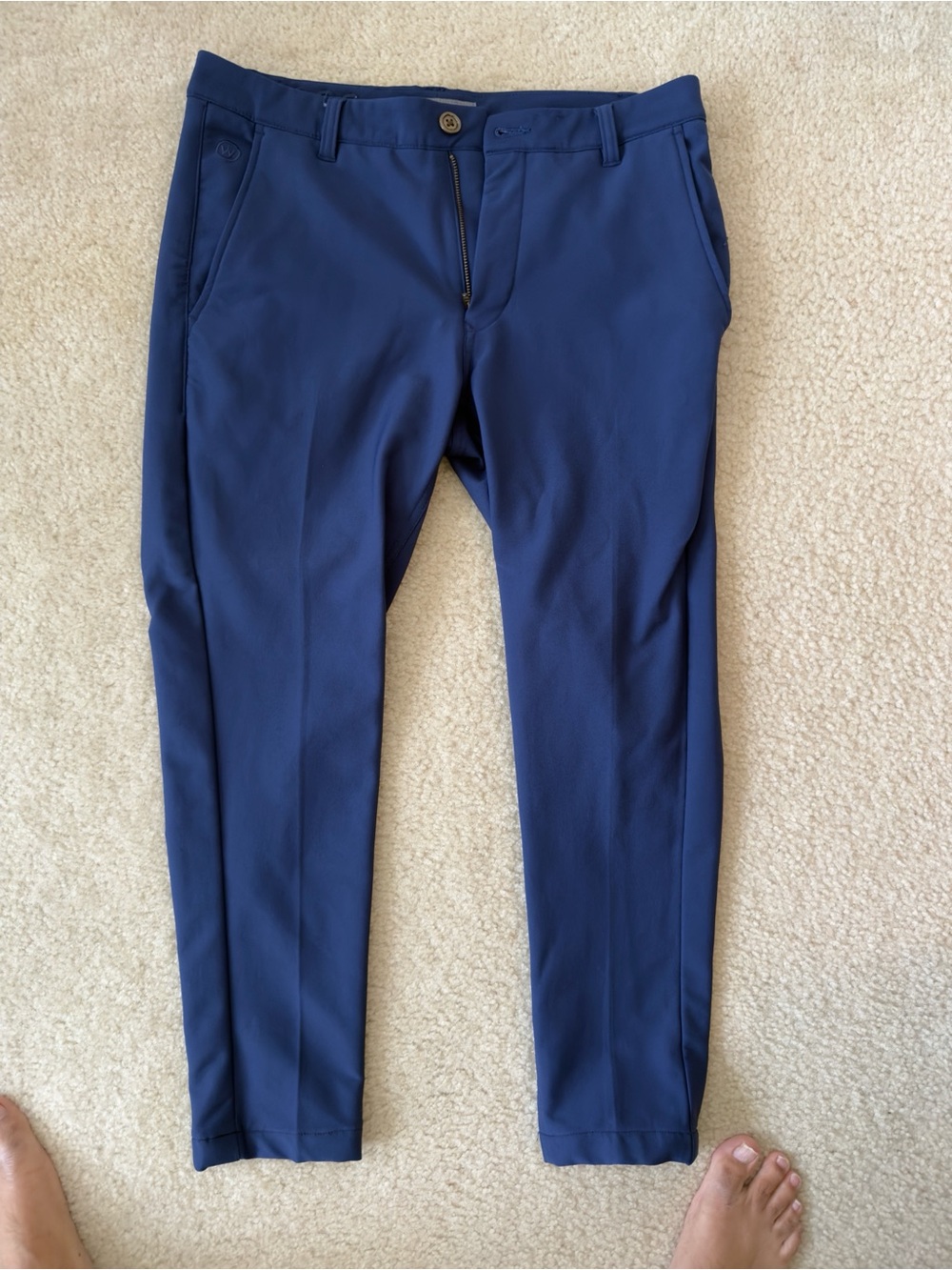NWOT WONDEROUS 30x27 SLACK CHINOS - MENS SLIM TAPERED FIT 50% OFF